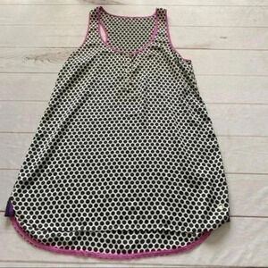 JUICY COUTURE polka dot NIGHTGOWN TOP Sz LG